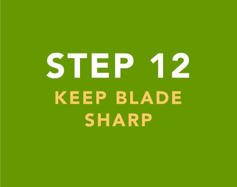 Make sure your blade is sharp when you cut wallpaper by breaking the blade every 2 to 3 cuts. Be careful while doing this!